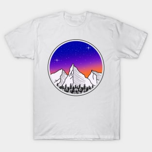 Mountain Sunset T-Shirt